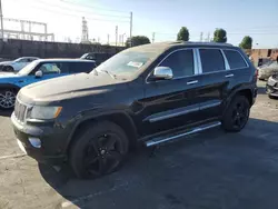 Salvage cars for sale from Copart Wilmington, CA: 2011 Jeep Grand Cherokee Overland