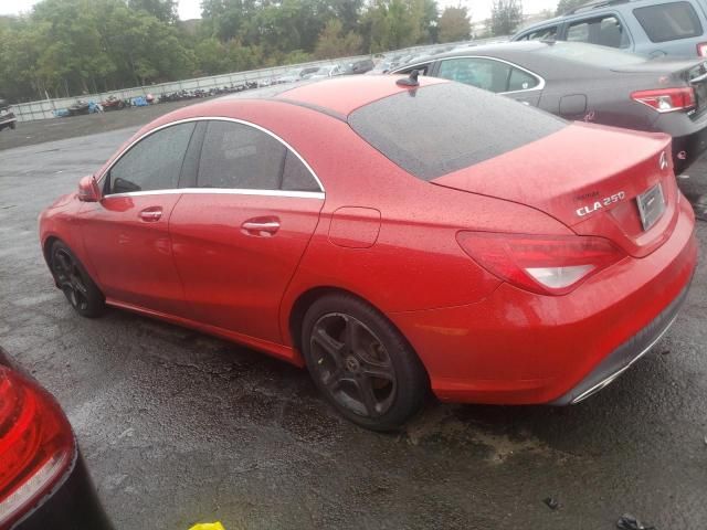 2018 Mercedes-Benz CLA 250 4matic