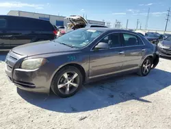 Salvage cars for sale at Haslet, TX auction: 2012 Chevrolet Malibu 1LT