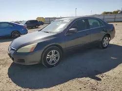 Salvage cars for sale at Sacramento, CA auction: 2006 Honda Accord SE