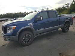 Salvage cars for sale at Windham, ME auction: 2017 Nissan Titan XD SL