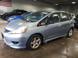 Salvage cars for sale at Franklin, WI auction: 2011 Honda FIT Sport