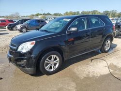 Salvage cars for sale at Louisville, KY auction: 2014 Chevrolet Equinox LS