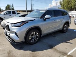 Salvage cars for sale at auction: 2020 Toyota Highlander XLE