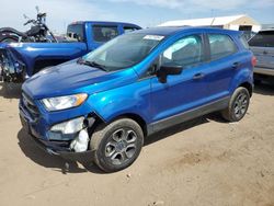 Salvage cars for sale at Brighton, CO auction: 2021 Ford Ecosport S