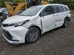 Salvage cars for sale at Marlboro, NY auction: 2022 Toyota Sienna XLE