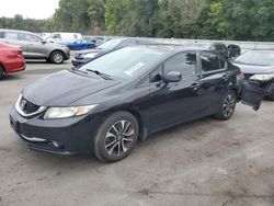 Salvage cars for sale at Glassboro, NJ auction: 2013 Honda Civic EXL