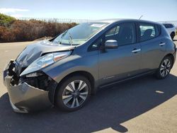 Salvage cars for sale at Kapolei, HI auction: 2017 Nissan Leaf S