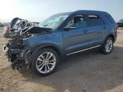 Salvage cars for sale at Greenwood, NE auction: 2018 Ford Explorer XLT