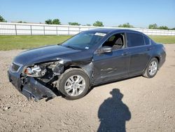 Salvage cars for sale at Houston, TX auction: 2008 Honda Accord LXP