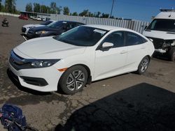 Salvage cars for sale from Copart Portland, OR: 2016 Honda Civic LX