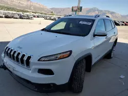 Salvage cars for sale at Farr West, UT auction: 2016 Jeep Cherokee Latitude