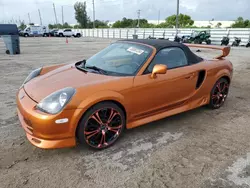 Toyota salvage cars for sale: 2000 Toyota MR2 Spyder