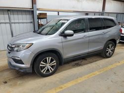 Honda salvage cars for sale: 2017 Honda Pilot EXL