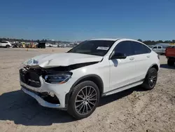 Salvage cars for sale at Houston, TX auction: 2023 Mercedes-Benz GLC Coupe 300 4matic