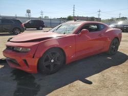 Salvage cars for sale at Chicago Heights, IL auction: 2016 Chevrolet Camaro LT