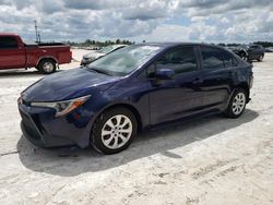 Toyota salvage cars for sale: 2021 Toyota Corolla LE