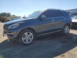 Salvage cars for sale at Mcfarland, WI auction: 2015 Mercedes-Benz ML 350 4matic