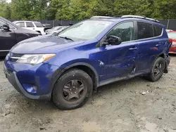 Salvage cars for sale at Waldorf, MD auction: 2014 Toyota Rav4 LE