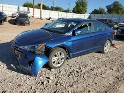 Salvage cars for sale at Oklahoma City, OK auction: 2020 Hyundai Elantra SEL