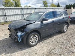 Salvage cars for sale at Lansing, MI auction: 2020 Chevrolet Equinox LT