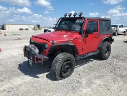 Salvage cars for sale at Temple, TX auction: 2014 Jeep Wrangler Sport