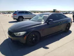 Salvage cars for sale at Grand Prairie, TX auction: 2015 BMW 428 I