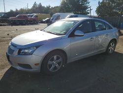 Salvage cars for sale from Copart Denver, CO: 2012 Chevrolet Cruze LT