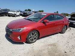 Salvage cars for sale at West Warren, MA auction: 2019 Hyundai Elantra SEL