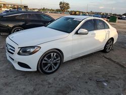 Salvage cars for sale at Riverview, FL auction: 2016 Mercedes-Benz C300