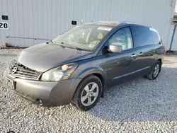 Nissan salvage cars for sale: 2007 Nissan Quest S