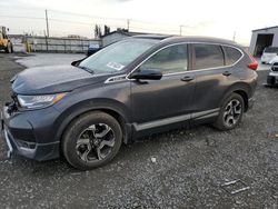 Salvage cars for sale at Airway Heights, WA auction: 2017 Honda CR-V Touring