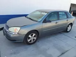 Chevrolet salvage cars for sale: 2005 Chevrolet Malibu Maxx LS