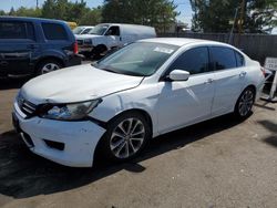 Salvage cars for sale at Denver, CO auction: 2014 Honda Accord Sport