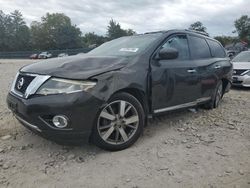 Nissan salvage cars for sale: 2015 Nissan Pathfinder S