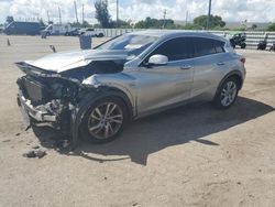 Infiniti salvage cars for sale: 2017 Infiniti QX30 Base