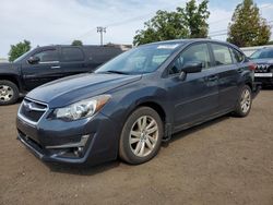 Salvage cars for sale at New Britain, CT auction: 2016 Subaru Impreza Premium