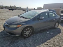 Salvage cars for sale at Mentone, CA auction: 2012 Honda Civic EX