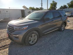 Salvage cars for sale at Oklahoma City, OK auction: 2021 Ford Explorer XLT