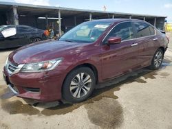 Salvage cars for sale at Fresno, CA auction: 2013 Honda Accord LX