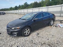 Salvage cars for sale at Memphis, TN auction: 2017 Chevrolet Malibu LS