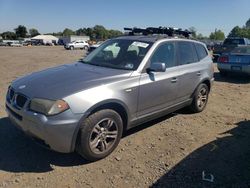 Salvage cars for sale at Hillsborough, NJ auction: 2006 BMW X3 3.0I