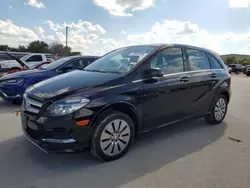 Salvage cars for sale at Orlando, FL auction: 2014 Mercedes-Benz B Electric