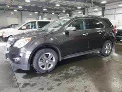 Salvage cars for sale at Ham Lake, MN auction: 2014 Chevrolet Equinox LTZ