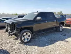 Salvage cars for sale at Kansas City, KS auction: 2018 Chevrolet Silverado K1500 LTZ