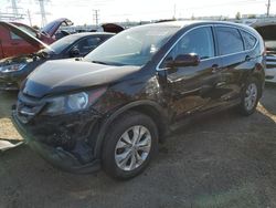 Salvage cars for sale at Elgin, IL auction: 2014 Honda CR-V EXL