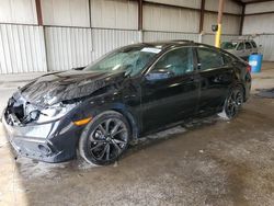 Honda salvage cars for sale: 2021 Honda Civic Sport