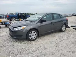 Salvage cars for sale at Houston, TX auction: 2018 Ford Focus S