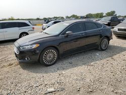 Salvage cars for sale at Kansas City, KS auction: 2016 Ford Fusion Titanium