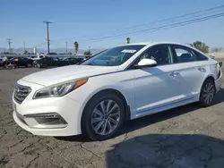 Salvage cars for sale from Copart Colton, CA: 2015 Hyundai Sonata Sport